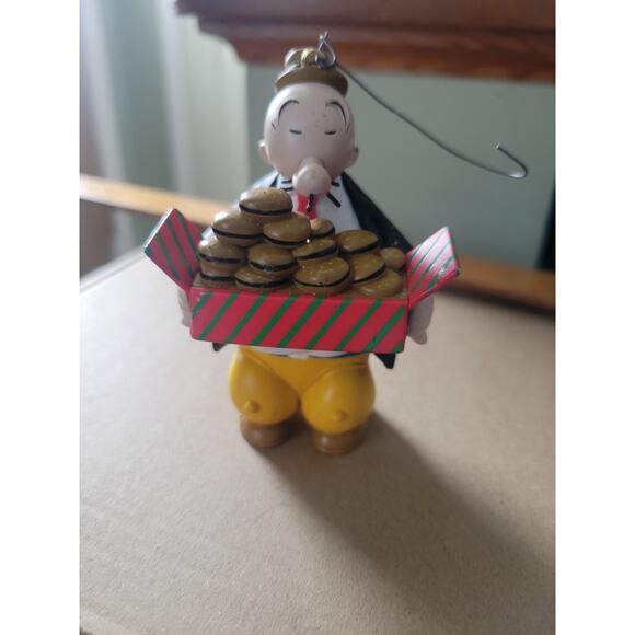 Carlton Cards Other - Vtg 1998 Popeyes Wimpy Hamburger Ornament King Features Cartoon Character